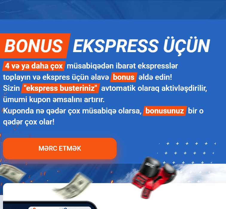 express bonus mostbet